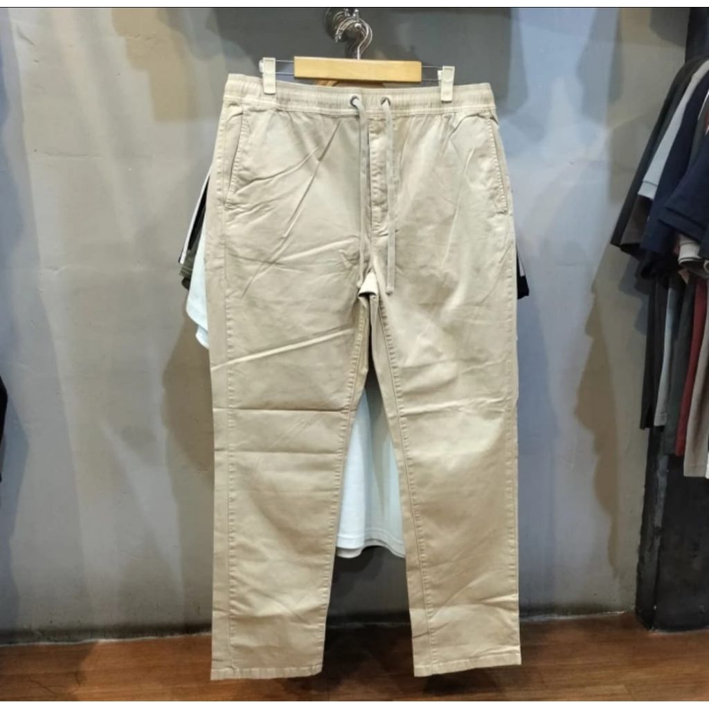 celana Chino Orvis Drawstring strech original