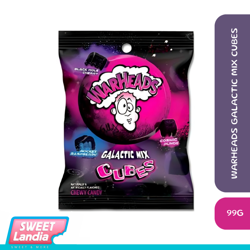 

Warheads Galactic Mix Cubes 99g