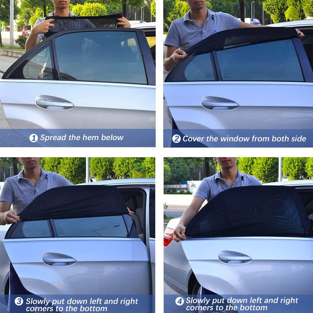 HOT SALE SUNSHADE TIRAI MOBIL / KELAMBU MOBIL / PELINDUNG PRIVASI MOBIL / TIRAI KACA BELAKANG MOBIL