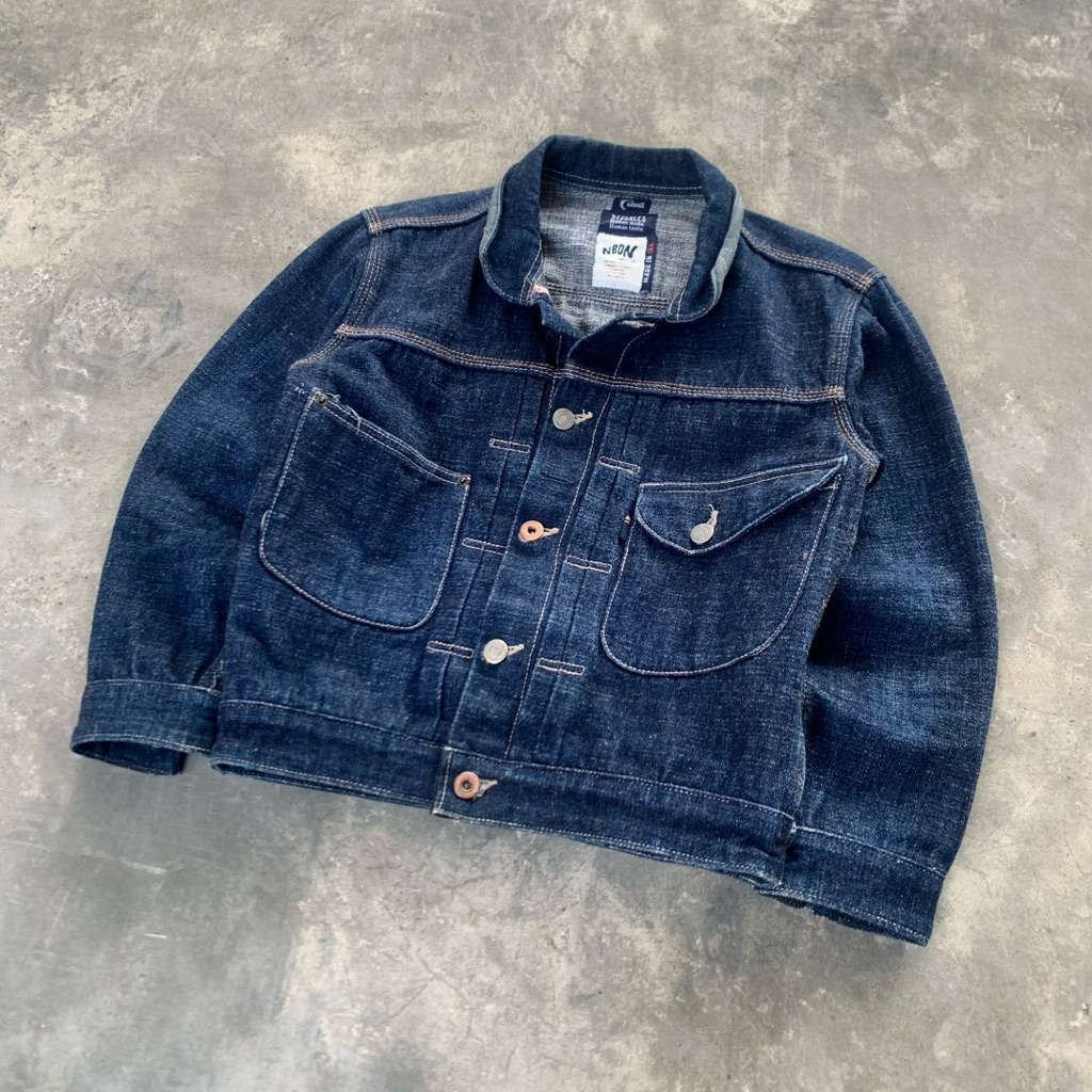 NBDN Trucker Denim Jacket Type ll Red Selvedge Line