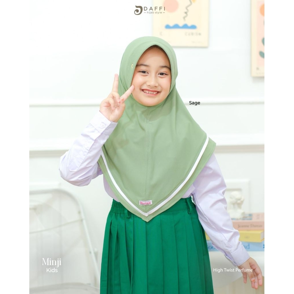 Jilbab Anak Daffi Minji Kids