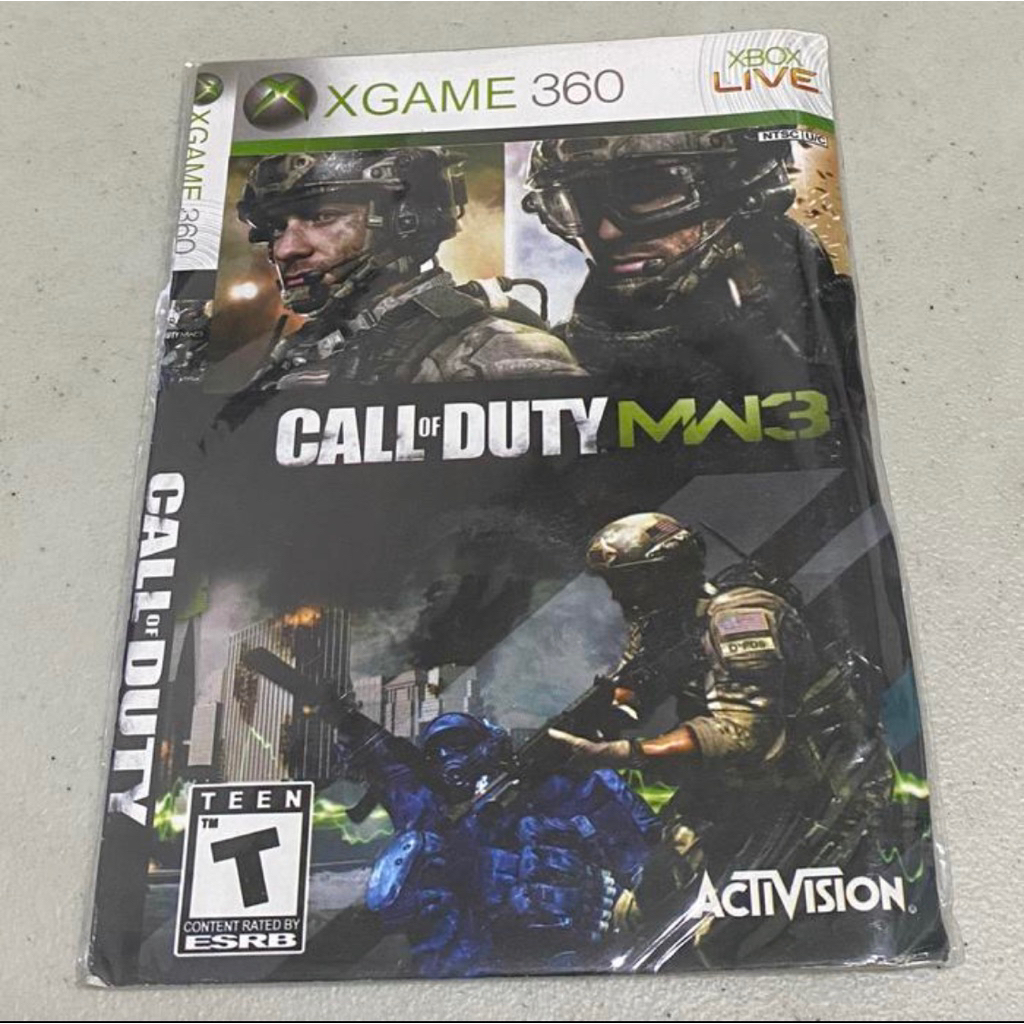 Kaset Xbox 360 RGH Call Of Duty MW 3