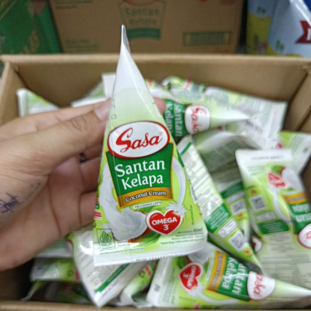 

Sasa Santan kelapa instant 65ml