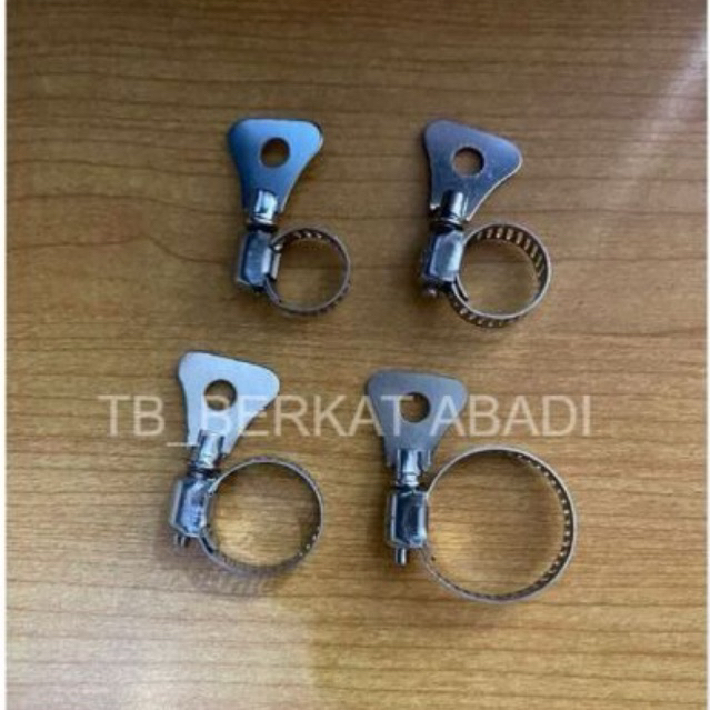 Klem Selang KUPING PUTAR BESI / Pengunci Selang KUPING BESI