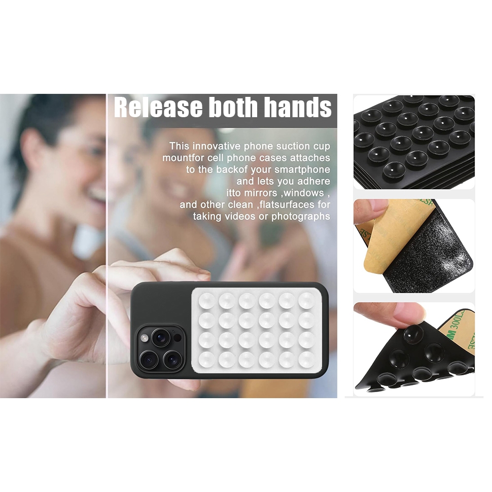 L- GURITA TEMPELAN HP - Perekat Untuk Handphone (Warna Random) - Holder Menempel Dengan Rekat Tidak 