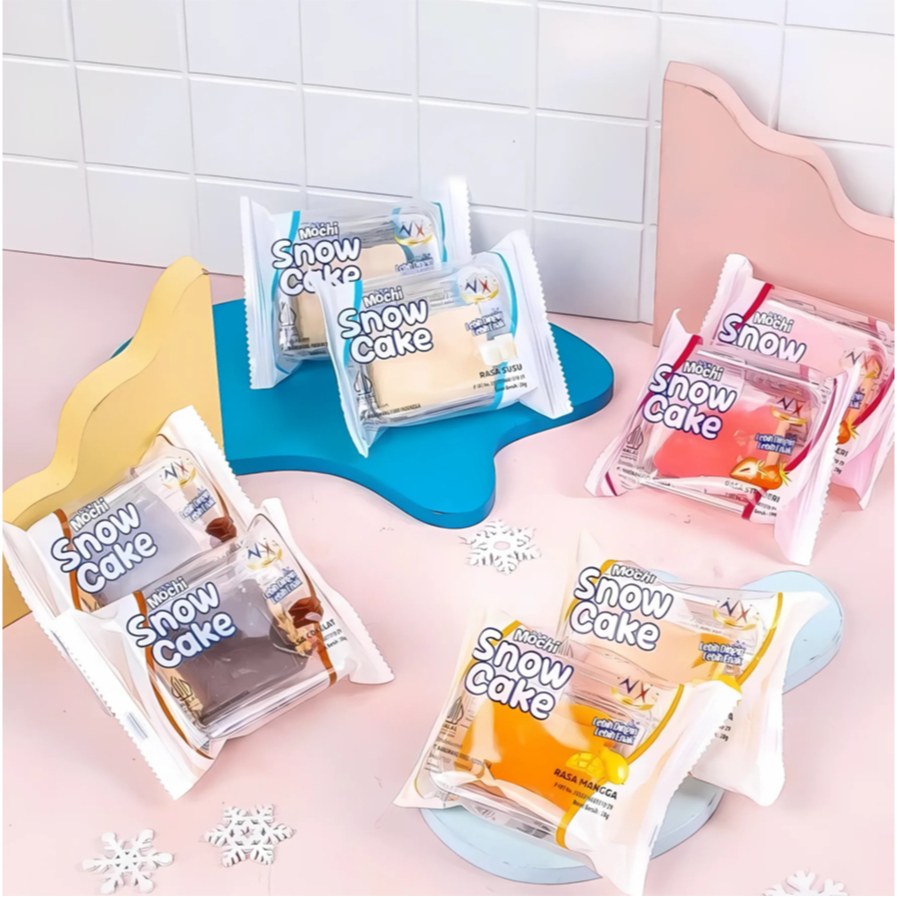 

Snow Cake Mochi 1 Dus isi 60 pcs