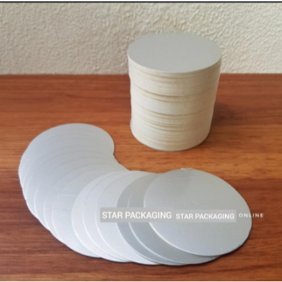 Seal Induksi PET 51mm Segel Alumunium Foil Tutup Jar Toples Plastik