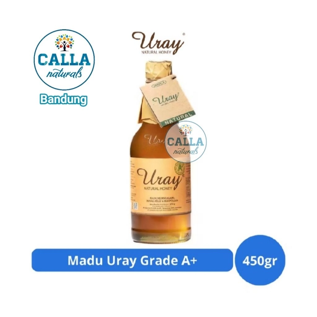 

(450 gr) MADU URAY GRADE A+ | PURE NATURAL RAW HONEY