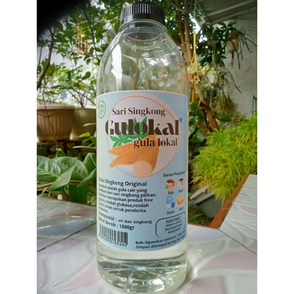 

Gulokal Gula Singkong Cair Original Rendah Kalori Aman Untuk Diabetes 1kg