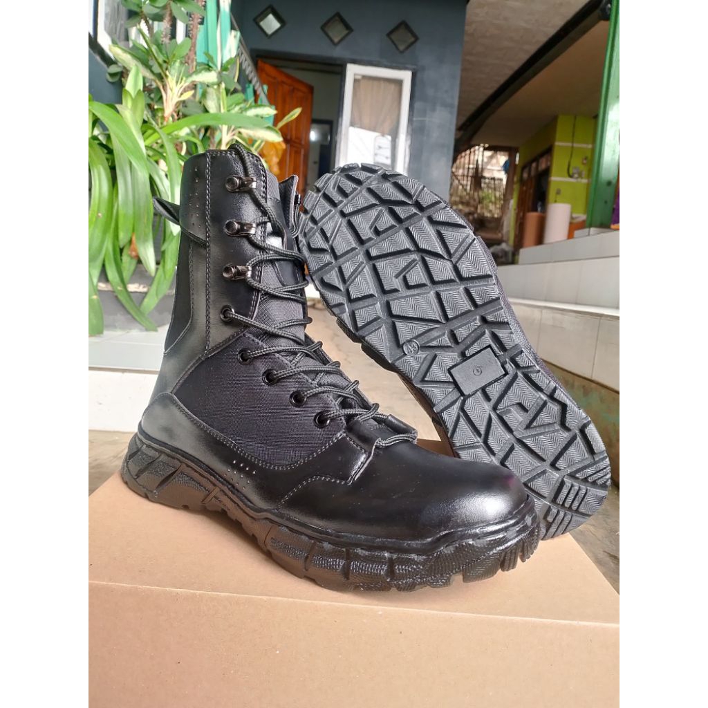 SEPATU PDL JATAH TNI GEN 2 RESLETING YKK