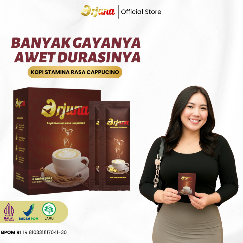 

Kopi Arjuna Original - Kopi Ginseng Stamina Pria Dewasa Kuat Dan Tahan Lama Tanpa Efek Samping
