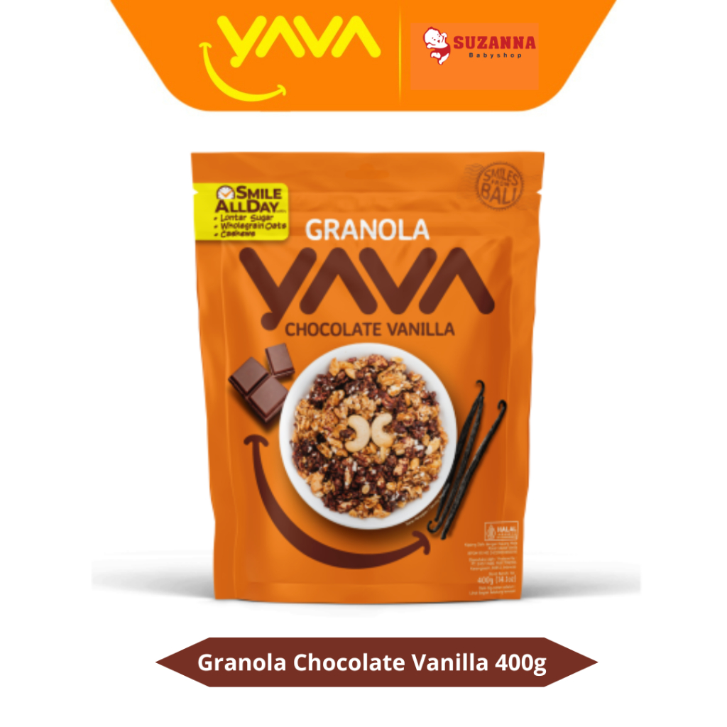 

YAVA Granola Chocolate Vanilla 400g - Granola