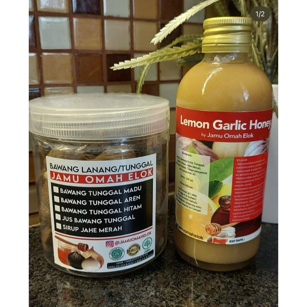 

Paket Black Garlic + Lemon Garlic