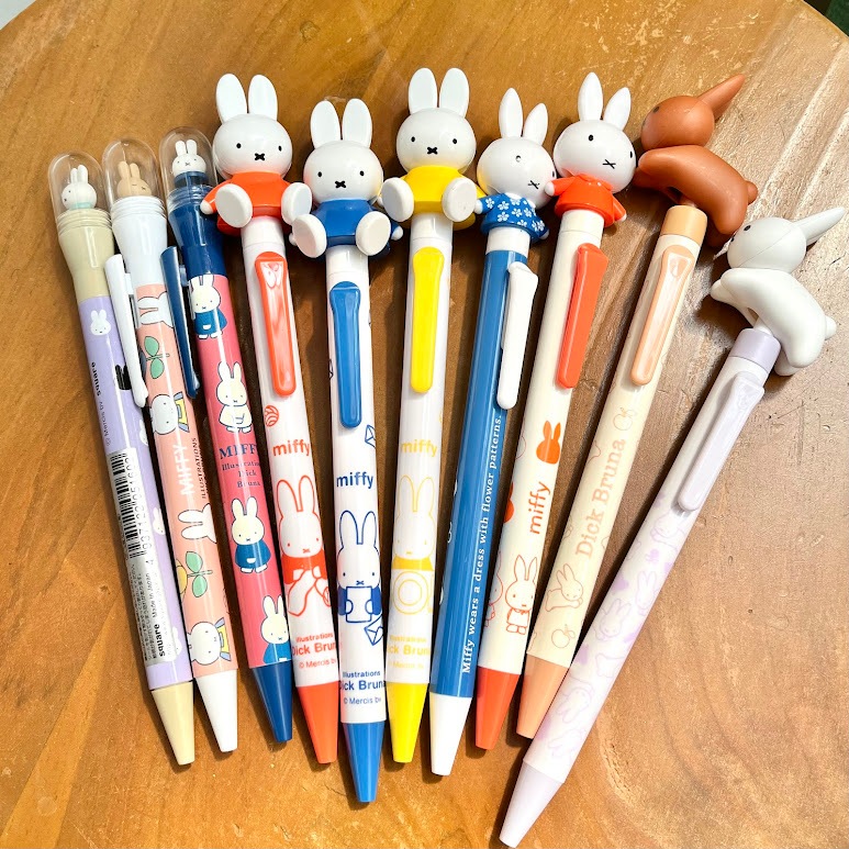 

Pen Pulpen Miffy Karakter Jepang Alat Tulis Karakter Lucu Pulpen Mascot Miffy Unik Lucu Gift Hadiah Kado