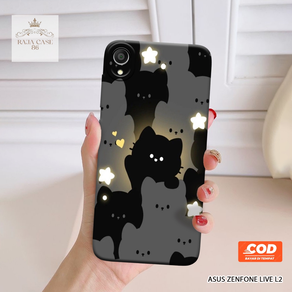Case Asus Zenfone Live L2 - Rajacase - casing Asus Zenfone Live L2 - Motif case Kartun - Pelindung h