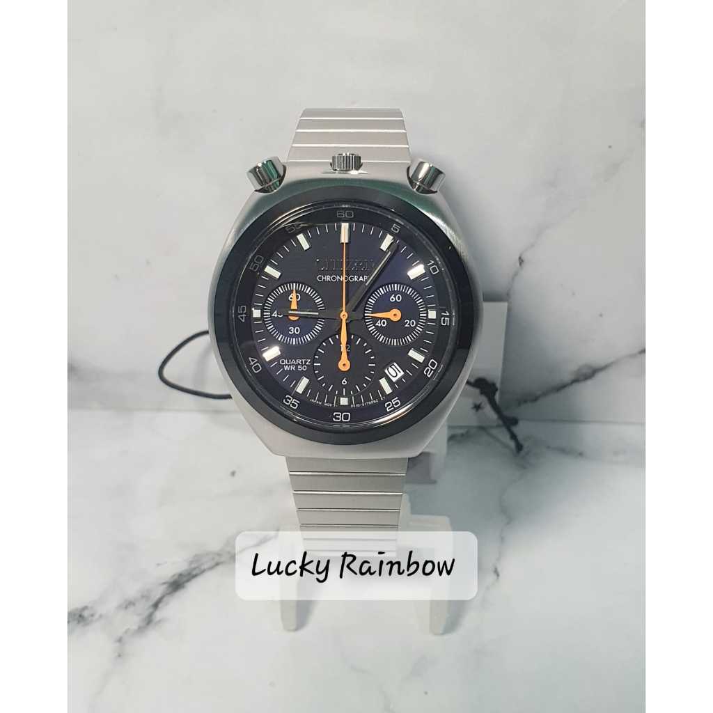 Jam Tangan Citizen Tsuno Chrono Bullhead AN3660-81L Original