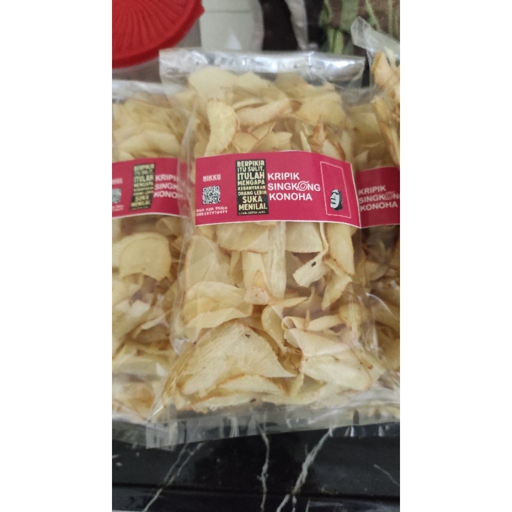 

Kripik Singkong Konoha Murah |Original | produksi negara konoha |150gram