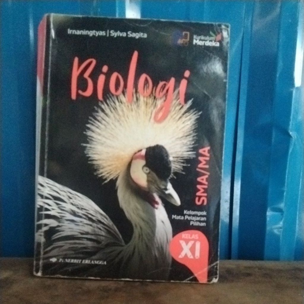original bekas buku biologi untuk SMA kelas 11 kurikulum merdeka Erlangga
