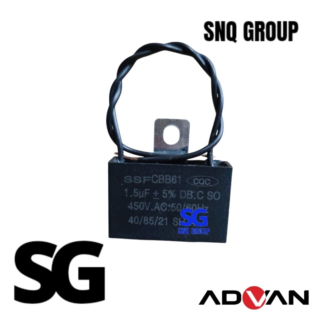 Kapasitor kipas angin advance duduk, berdiri, gantung dll - Capasitor kipas angin advance