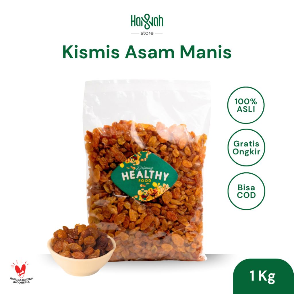 

Kismis Asam Manis 1 Kg Raisins Oleh Oleh Haji Umroh Premiuim