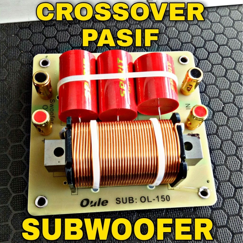 CROSSOVER PASIF SUBWOOFER 1 WAY OL150 CROSOVER SUBWOOFER KROSOFER 1WAY IMPORT KHUSUS SUBWOOFER