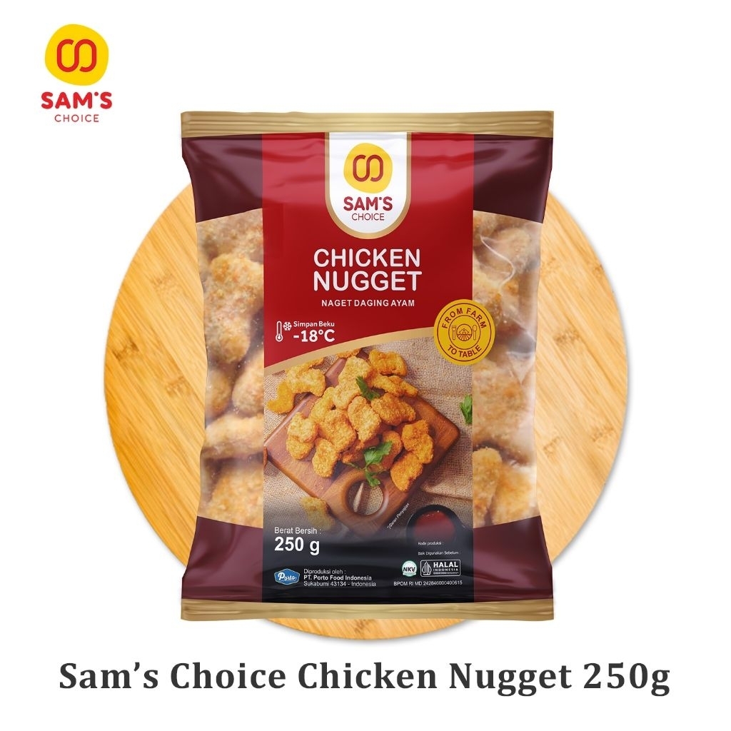 

Naget Sam.s kemasan 250gr Naget Ayam