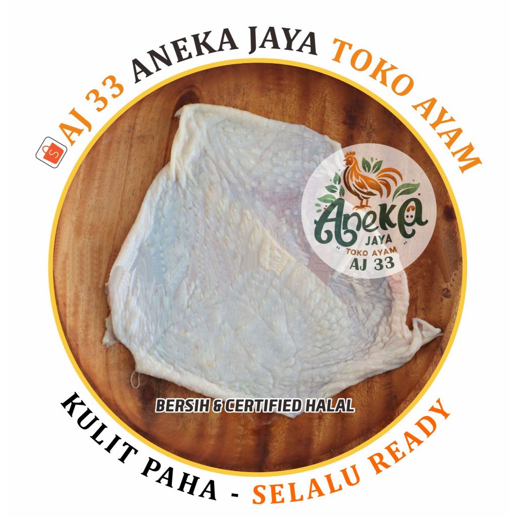 

Kulit paha ayam frozen 1 kg