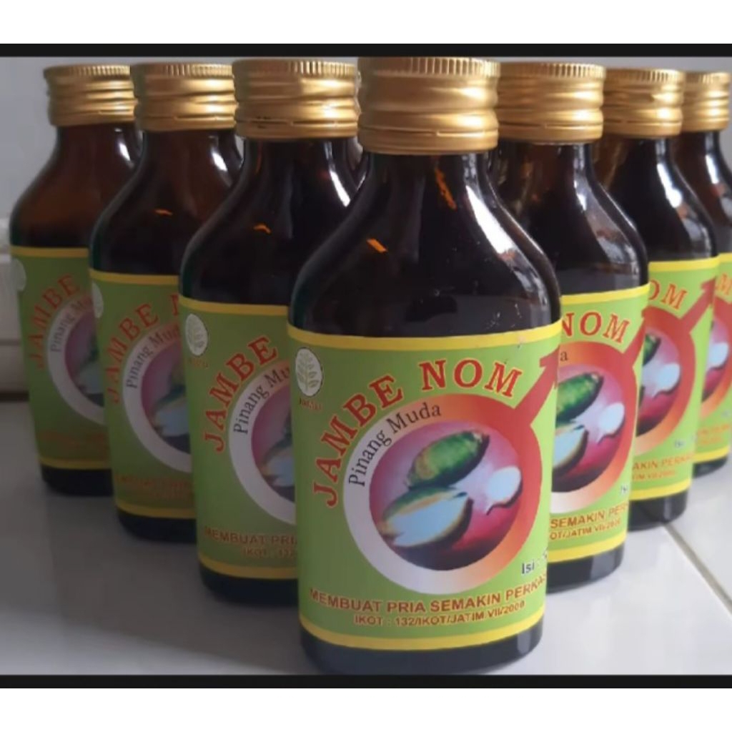 

JAMU JAMBE NOM PINANG MUDA 120 ML ASLI 100%