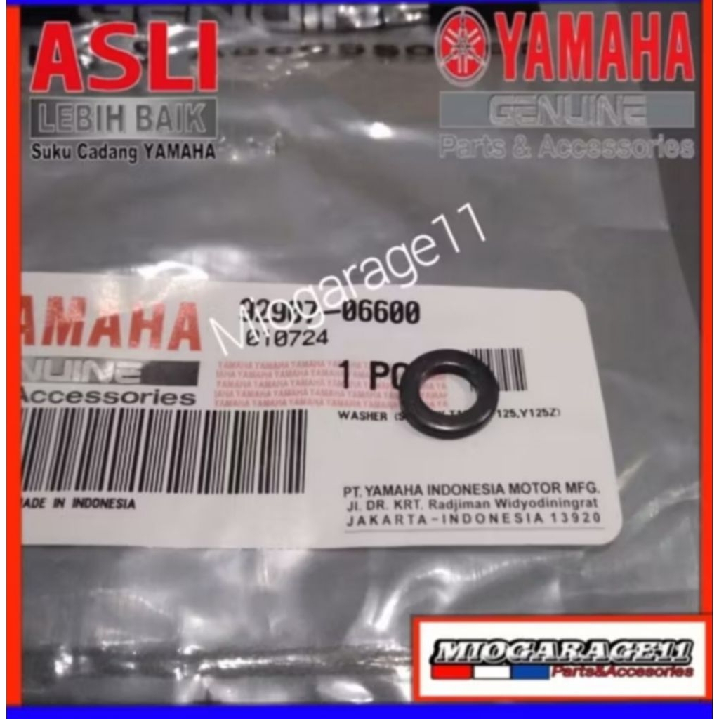Washer Ring Membran Keran Kran Bensin Yamaha Mio Soul Fino Karbu Original 92907-06600