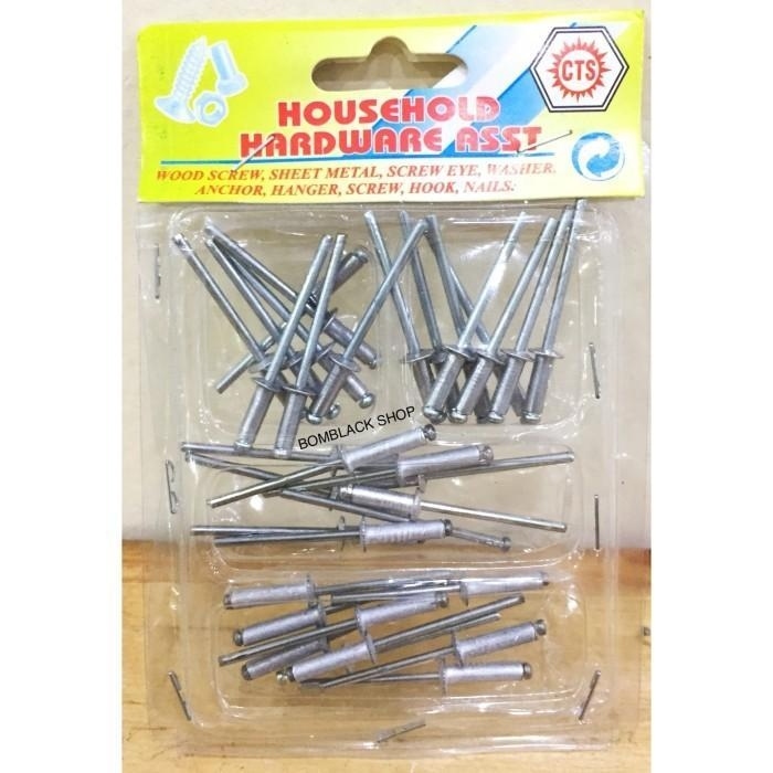 Paku Rivet Paku Tang Rivet Paku Ripet Tang Ripet TERMURAH 1 SET