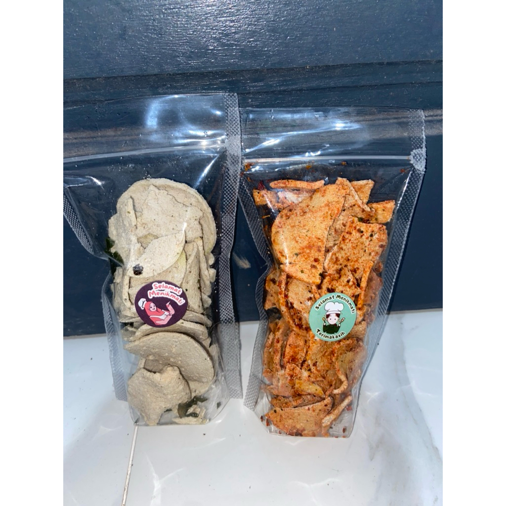 

Basreng Daun Jeruk & Basreng Pedas (2 Varian)
