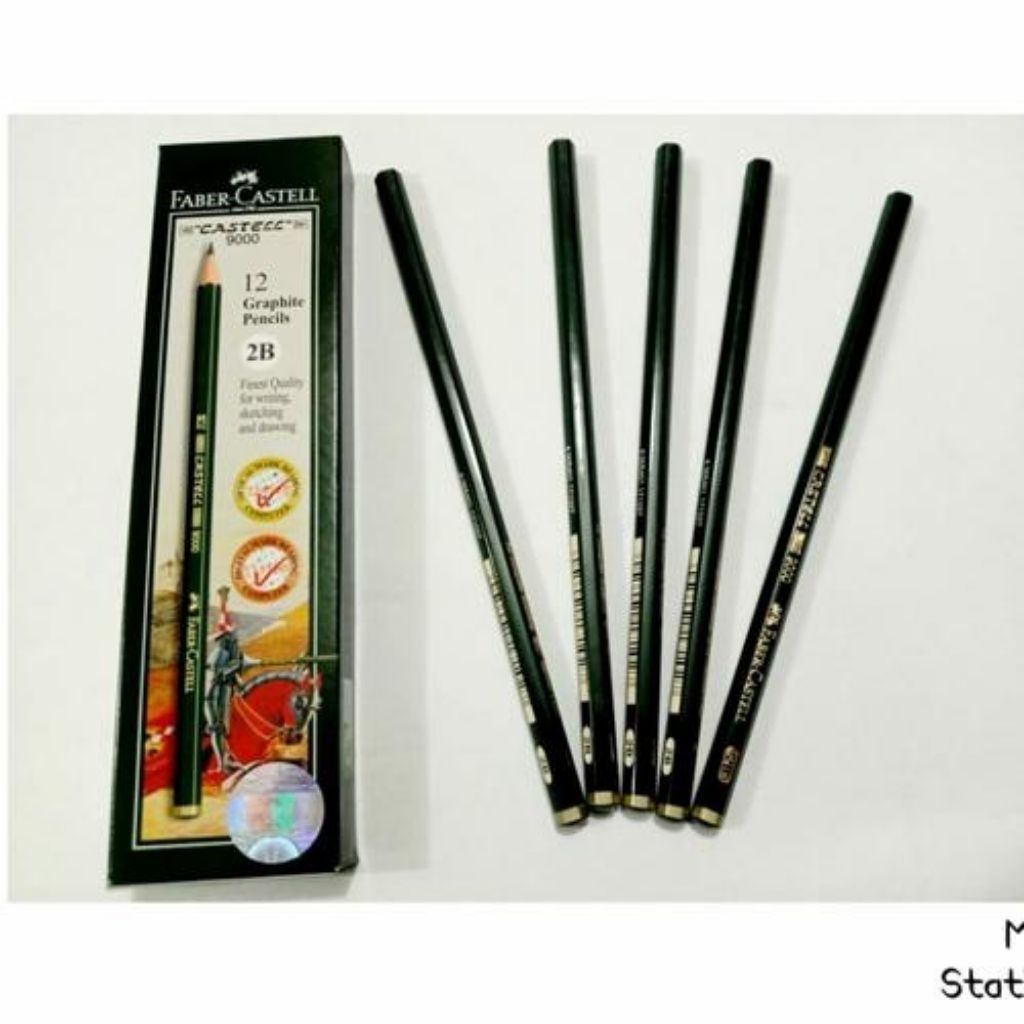 

PENSIL 2B FABER CASTELL [ 1 PACK ISI 12 PENSIL ]
