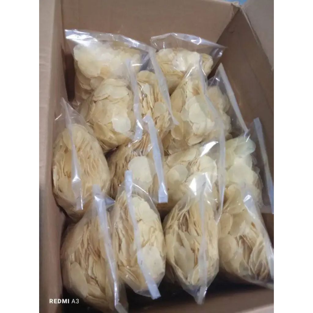 

Emping melinjo tipis 1kg.