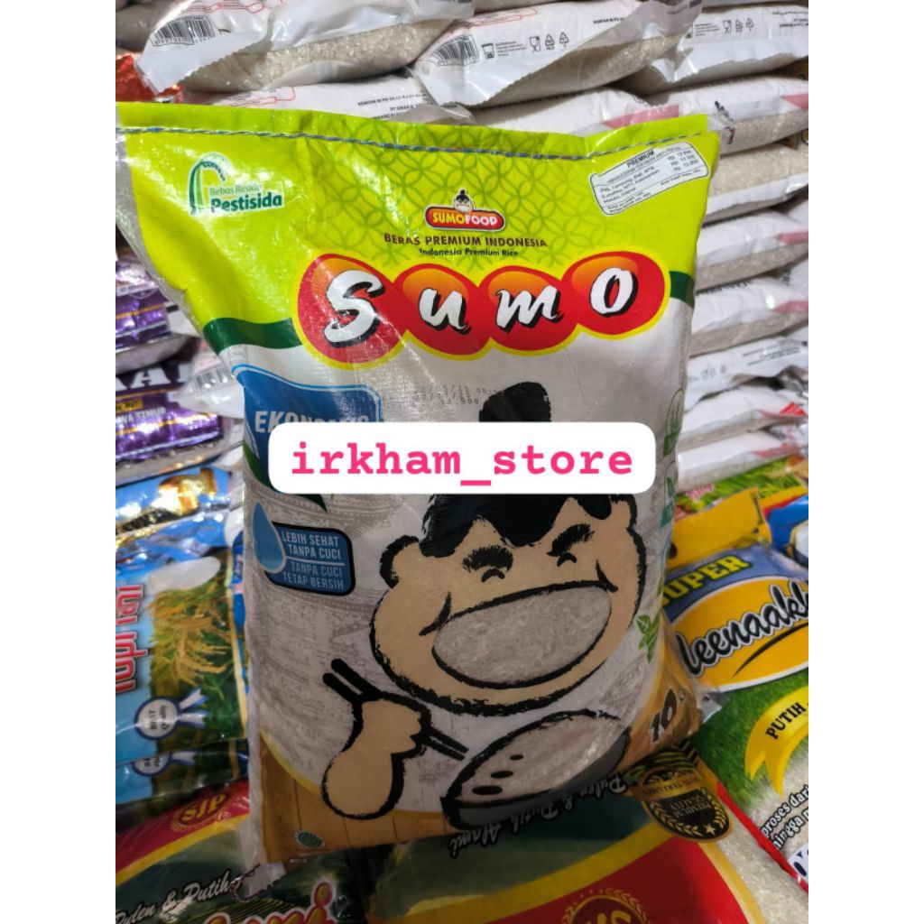 

Beras Sumo Hijau Kemasan 5 Kg x (2 Pcs)