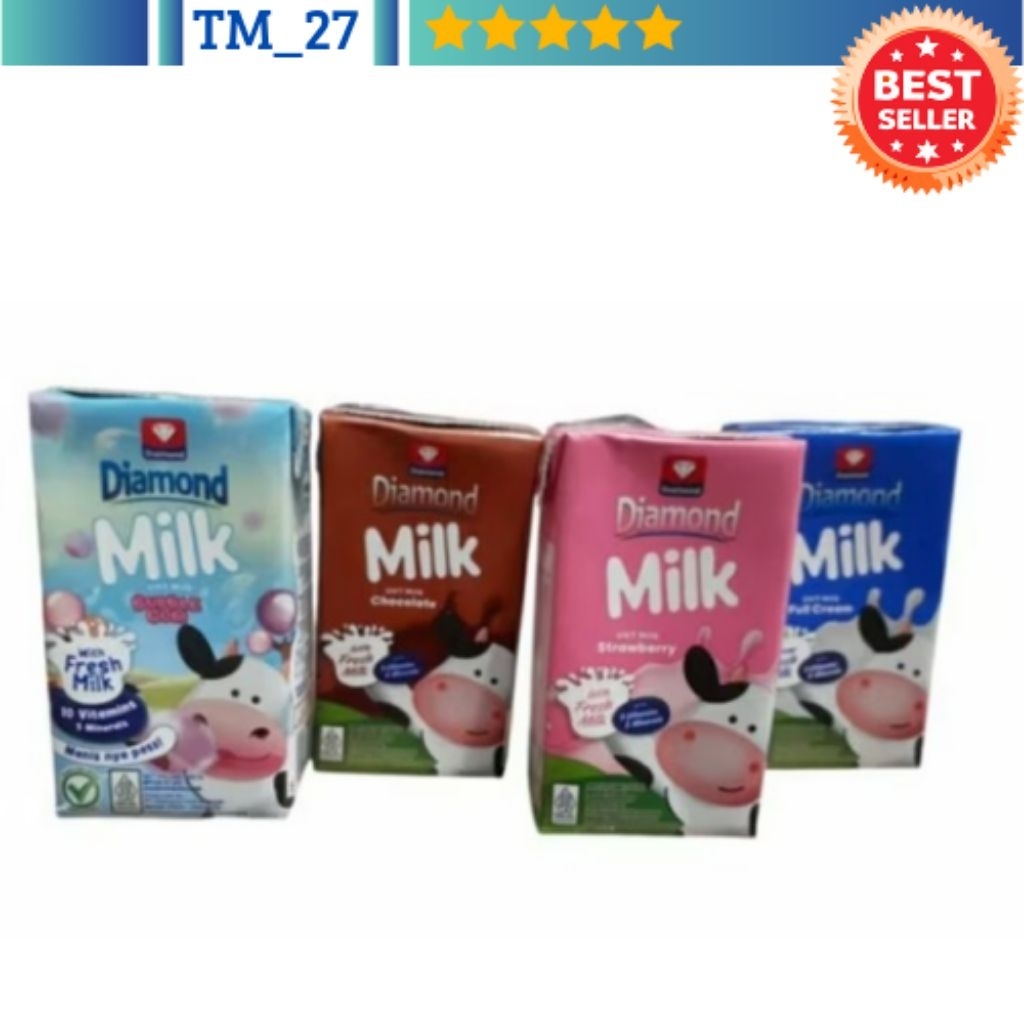 

Susu Diamond UHT 125 ml ( 1dus isi 40 pc )