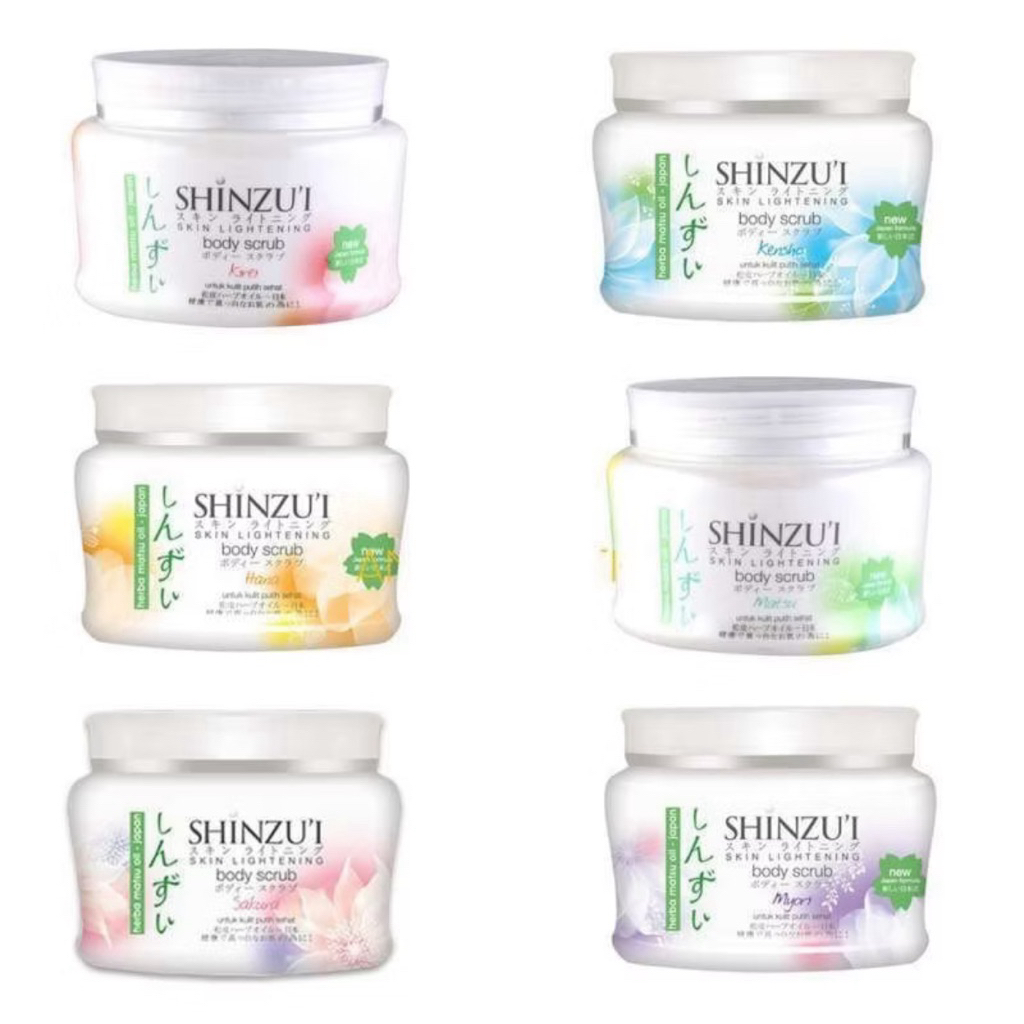 Shinzui Body Scrub 200gr / Body Scrub Shinzui
