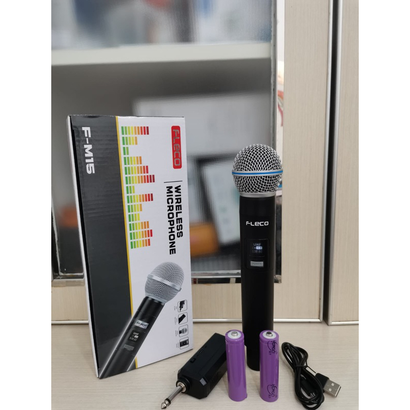 Fleco Mic Wireless F-M15 Microphone