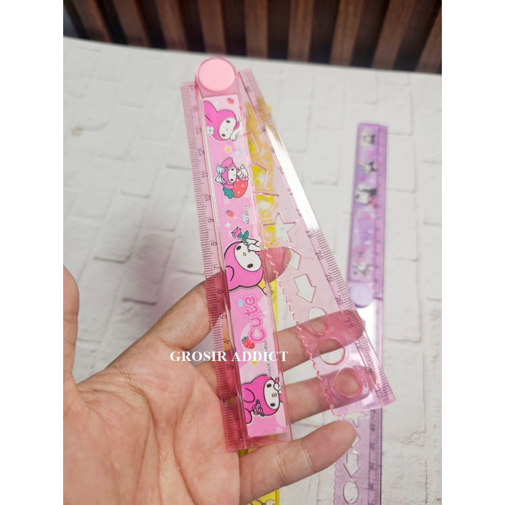 

Penggaris Lipat Panjang Karakter 30cm