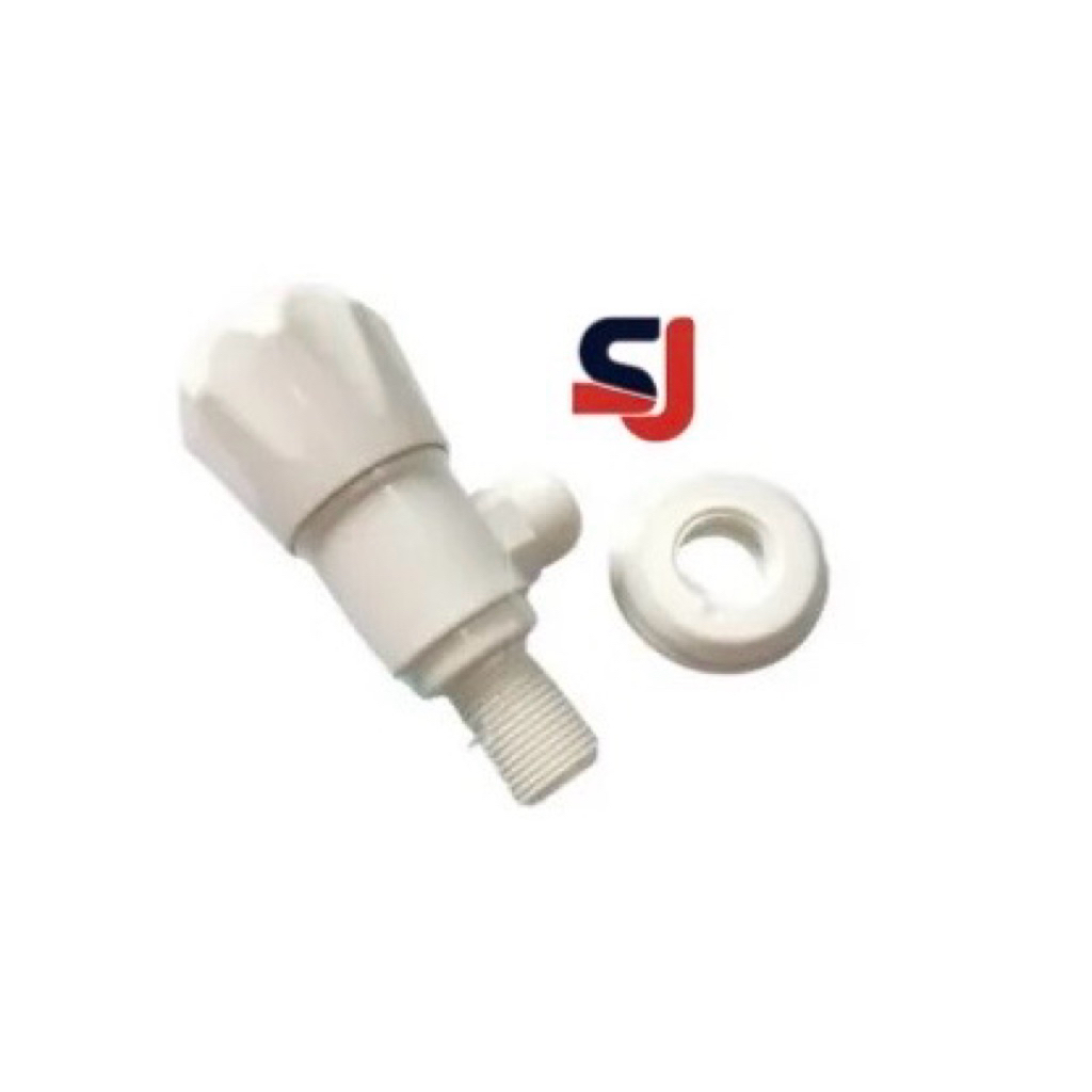 Stop Kran Cabang 2 PVC S16 / STOP KRAN AIR CABANG