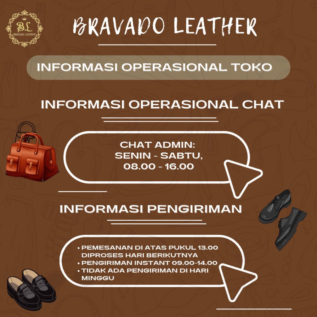 SENDAL SEPATU WANITA KEKINIAN KULIT ASLI