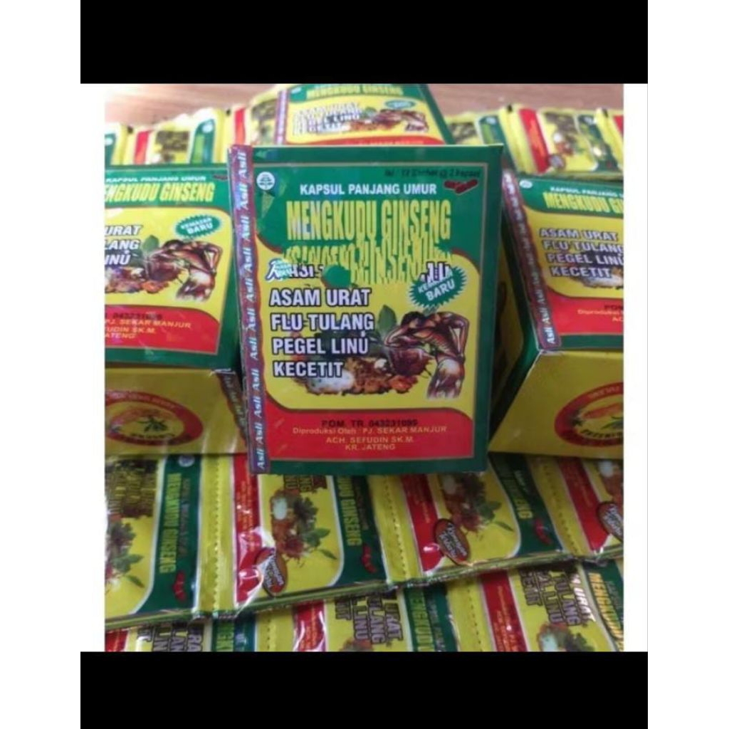 MENGKUDU GINSENG KAPSUL ORIGINAL
