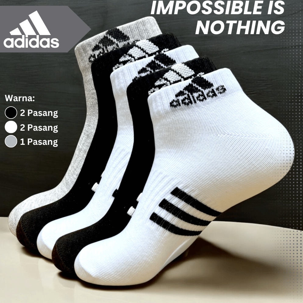 KODE C8Z Original Kaos Kaki Nike  Kaos Kaki Adidas  Sport Unisex Pria dan Wanita Kualitas Premium da