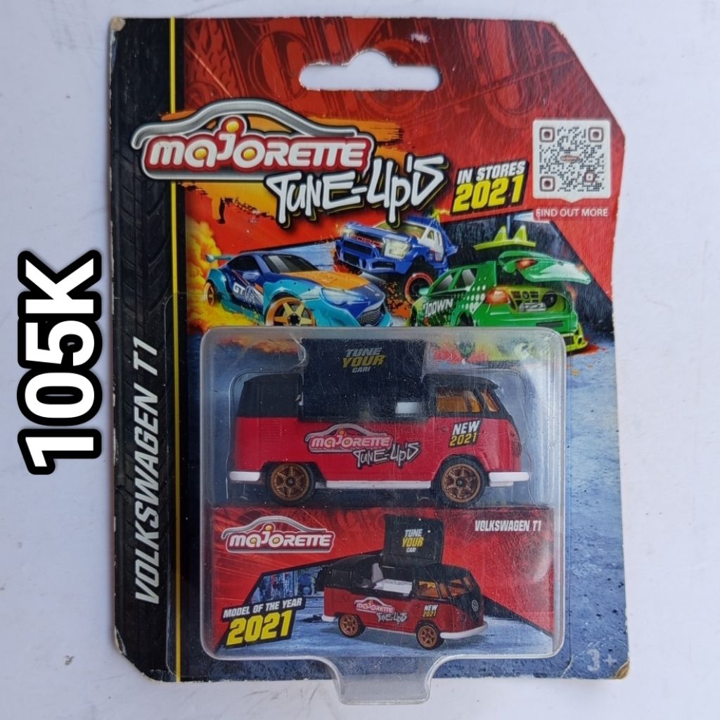 Diecast Majorette VW Volkswagen T1 Tune Ups