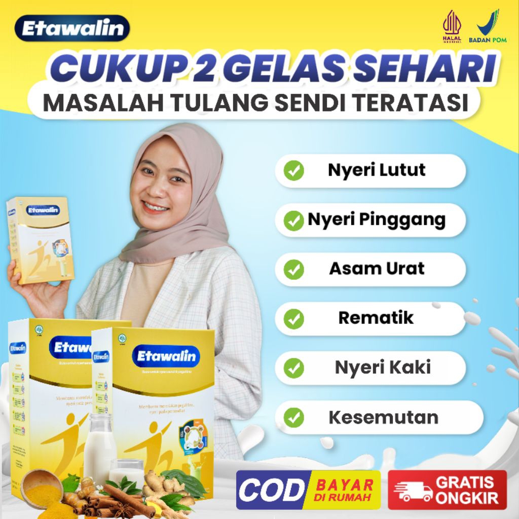 

Etawalin Susu Kambing Etawa Atasi Nyeri Sendi & Asam Urat
