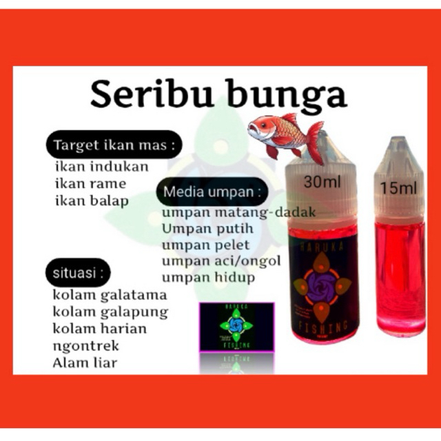 Essen Seribu Bunga untuk ikan mas