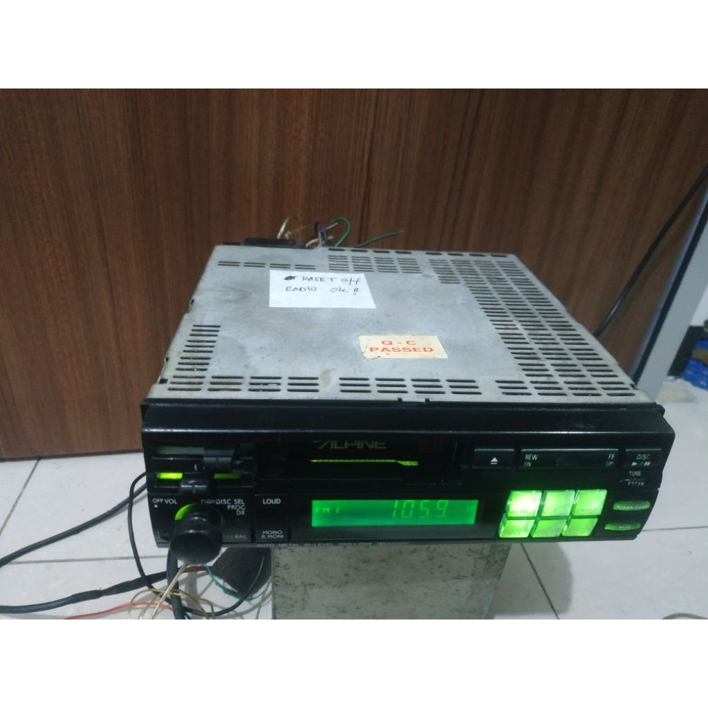 tape mobil jadul antik alpine