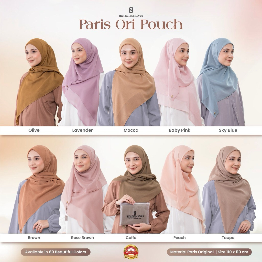 Paris jadul  original Umama scraf