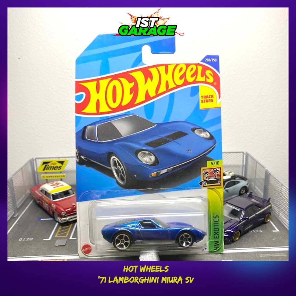 Hot Wheels '71 Lamborghini Miura SV