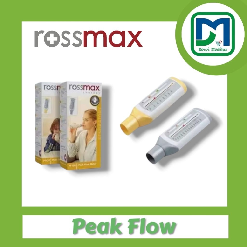 Peak Flow Meter Rossmax   Alat Cek Asma Rossmax  Peak Flow Meter