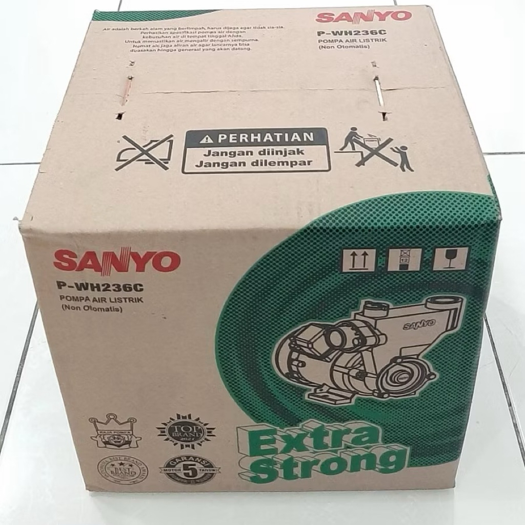 Pompa Air SANYO Manual 200Watt P-WH236C